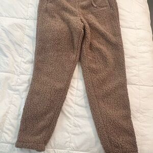 Cozy Women’s Fleece Pants in Brown